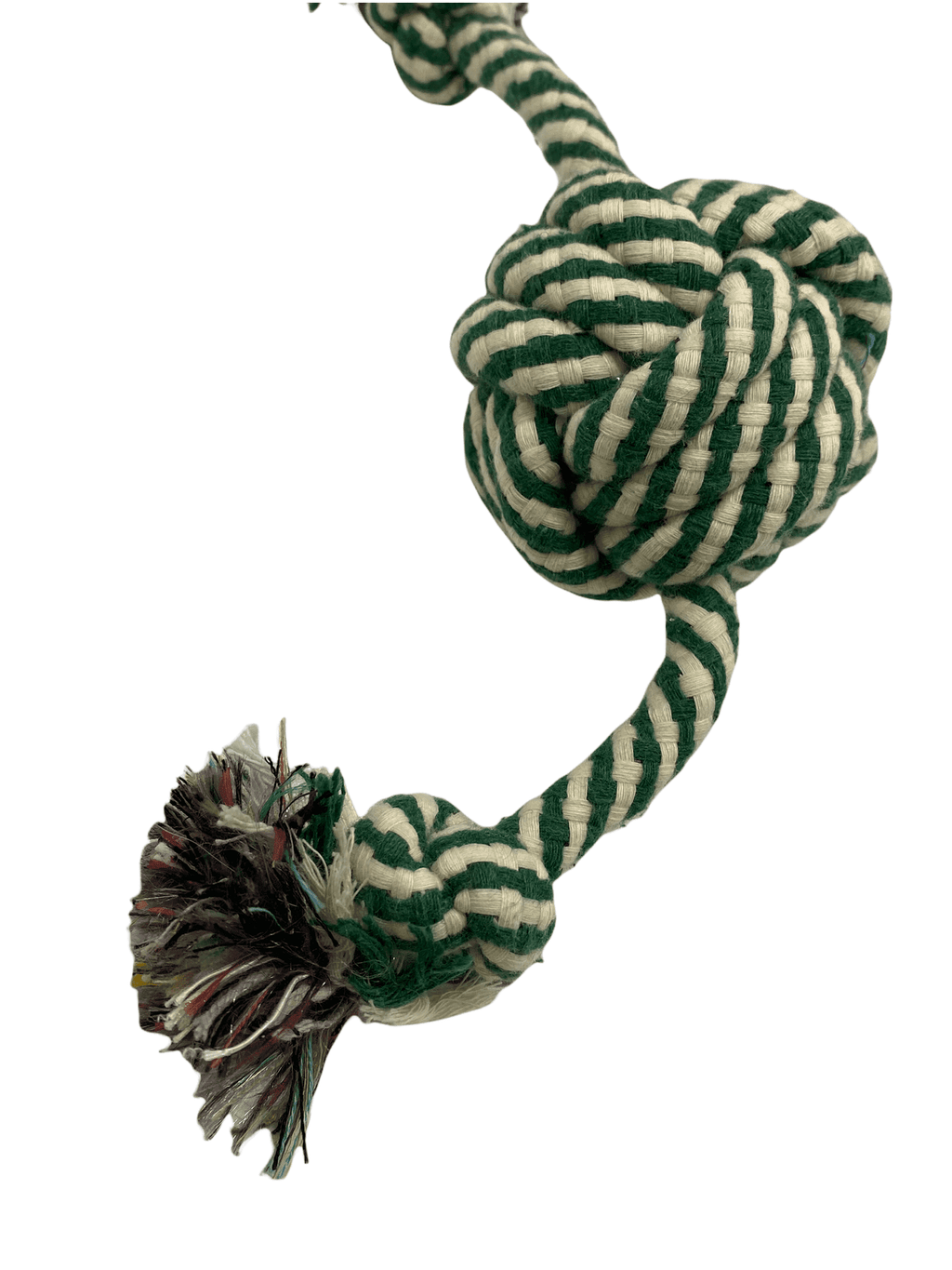 Pet Rope Toy- Verde y Rojo.
