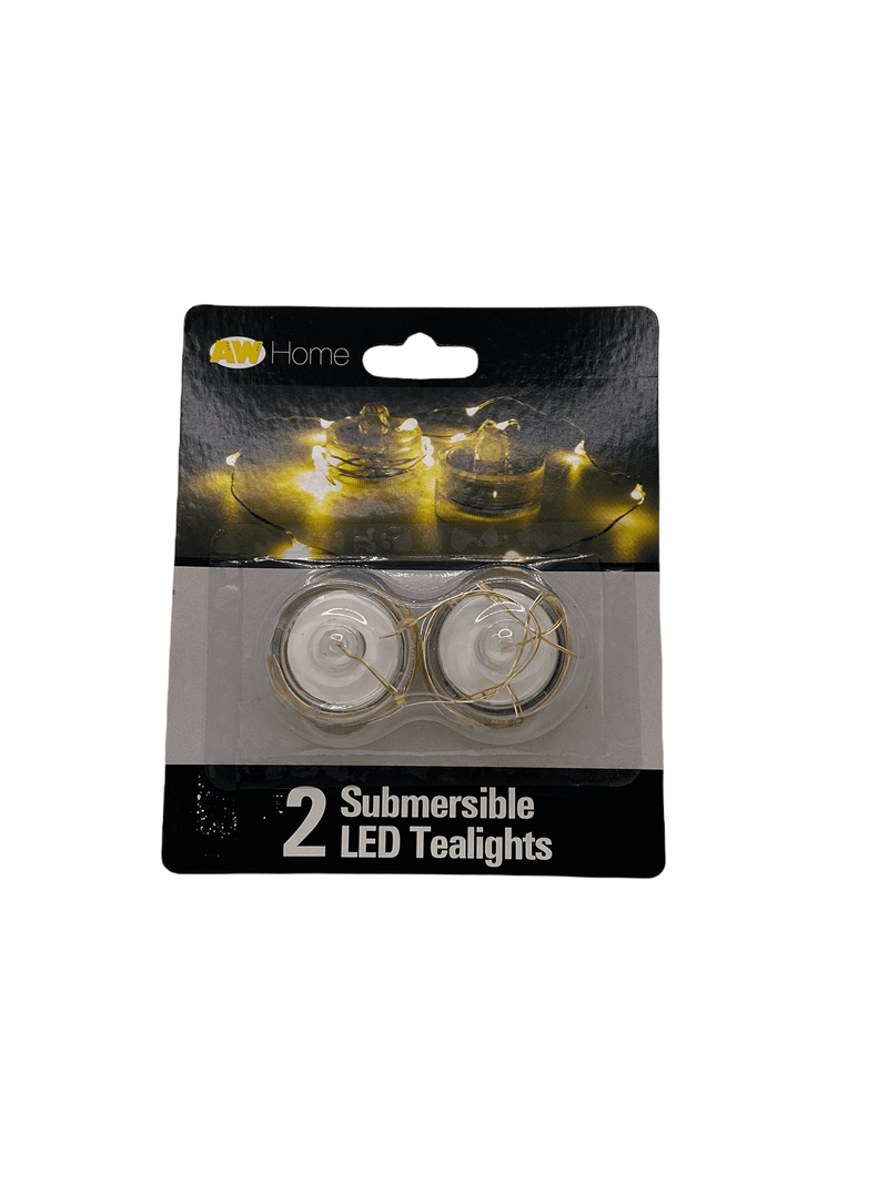 2 Submersible LED Tealights.