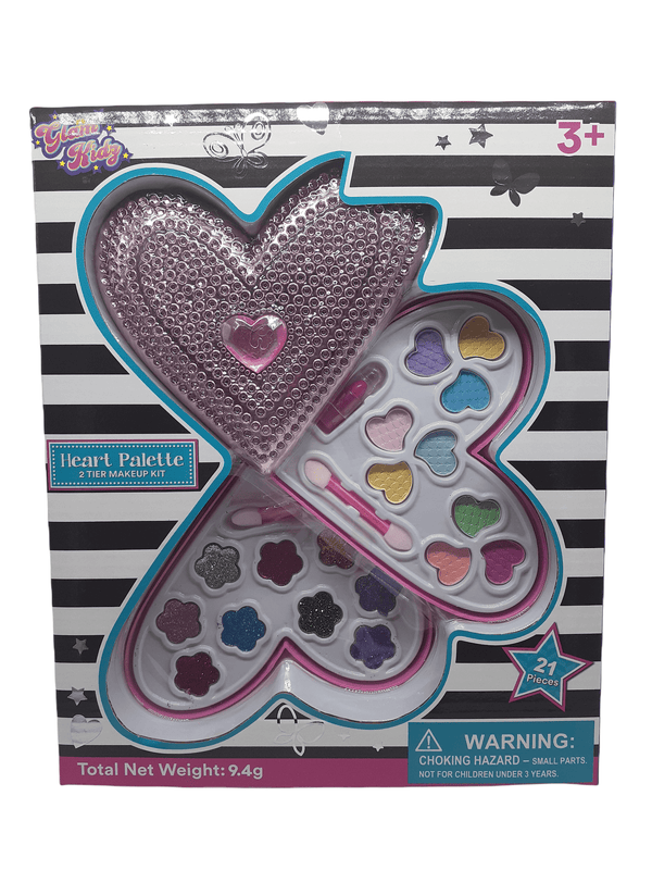 Toys - Heart Palette (2 Tier Makeup Kit).