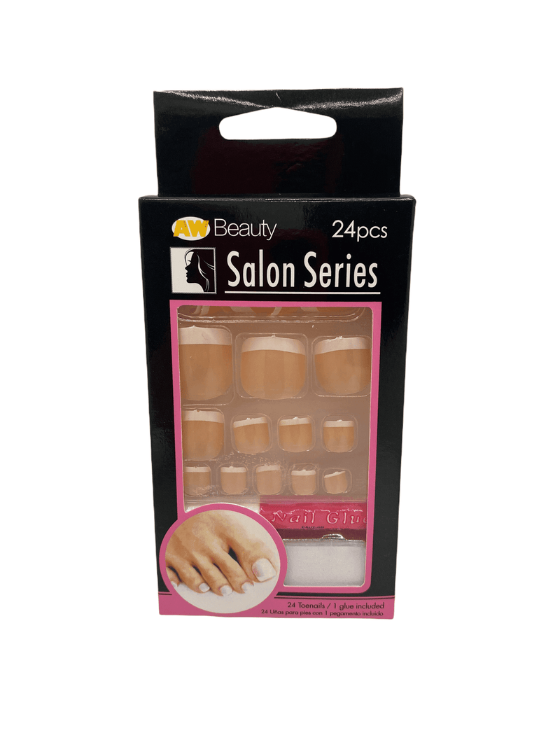 AW Beauty- Salon Series 24pcs (Uñas para Pies).