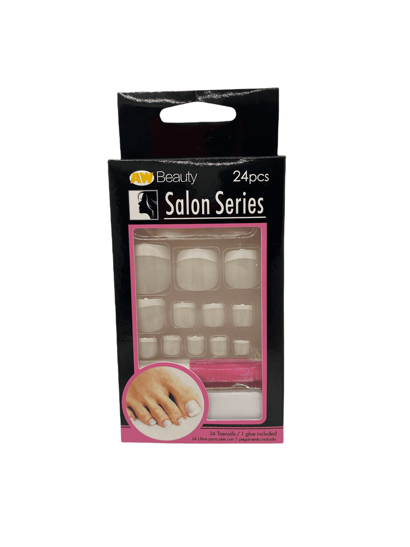AW Beauty- Salon Series 24pcs (Uñas para Pies).