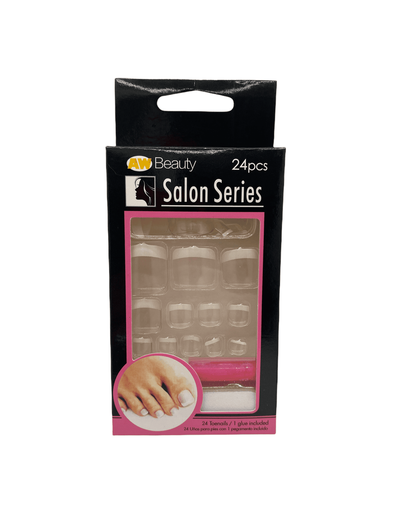AW Beauty- Salon Series 24pcs (Uñas para Pies).