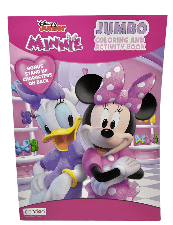 Jumbo Coloring and Activity Book-  Disney Junior, Minnie.