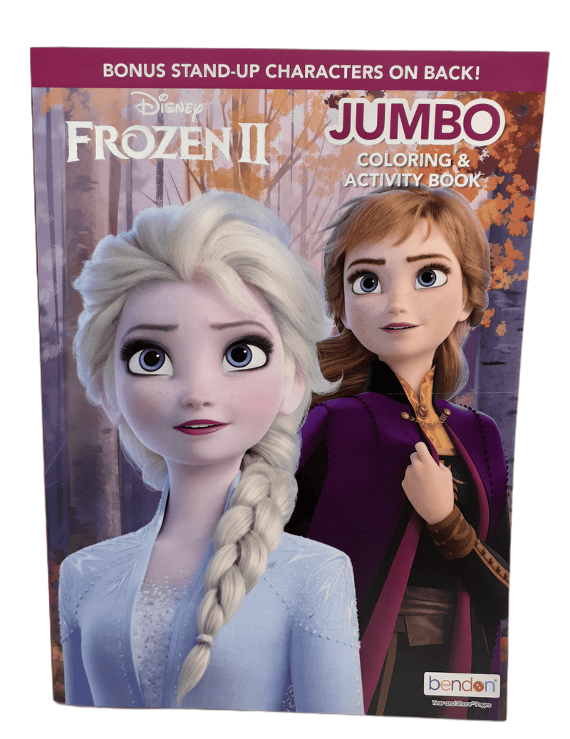 72 Wholesale Disney's Frozen Jumbo Coloring Books In Spanish - at 