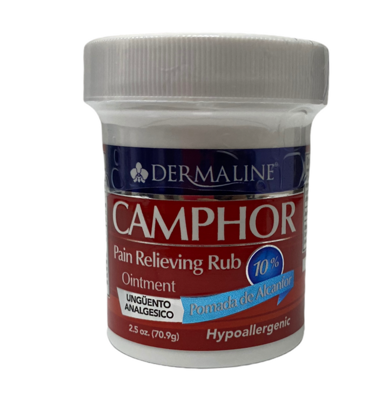 Dermaline - Camphor (Pain Relieving) 10%.
