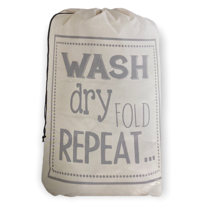 Jumbo Draw String Laundry Bag.
