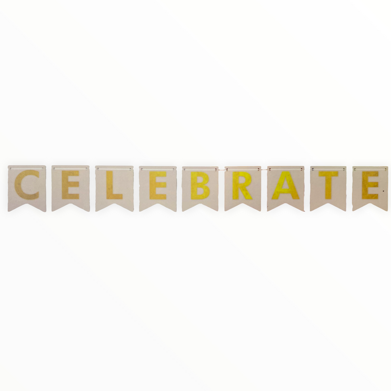 AW Party- ''CELEBRATE'' Banner 72in.