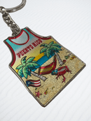 Souvenir de Puerto Rico | Llavero en Metal- Camiseta.