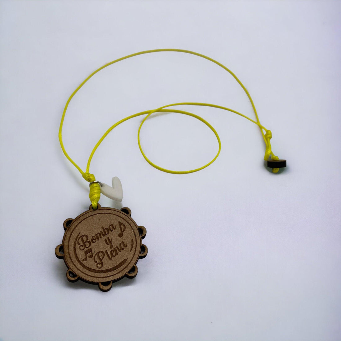 Wood Crafts - Plenera Necklace ''Bomba y Plena'' *One Size*