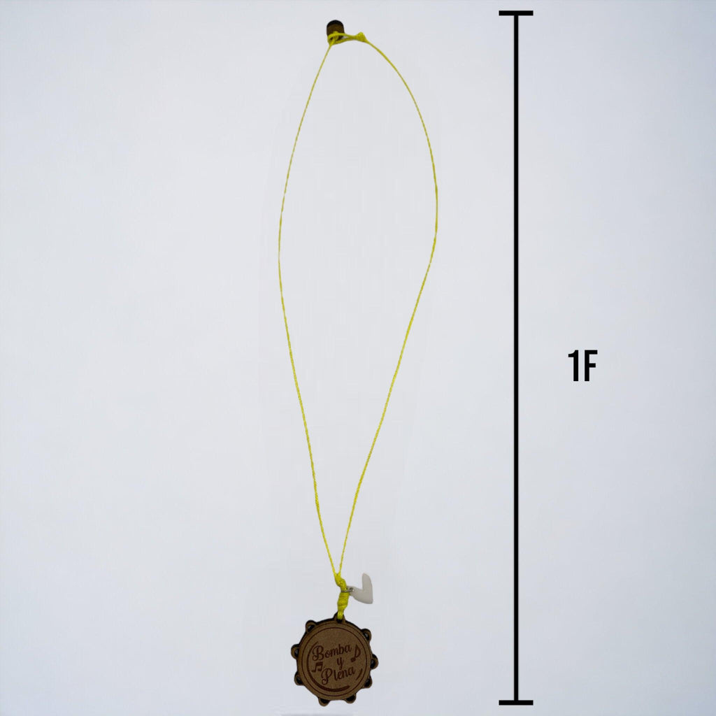 Artesanía en Madera - Collar Plenera ''Bomba y Plena'' *One Size*