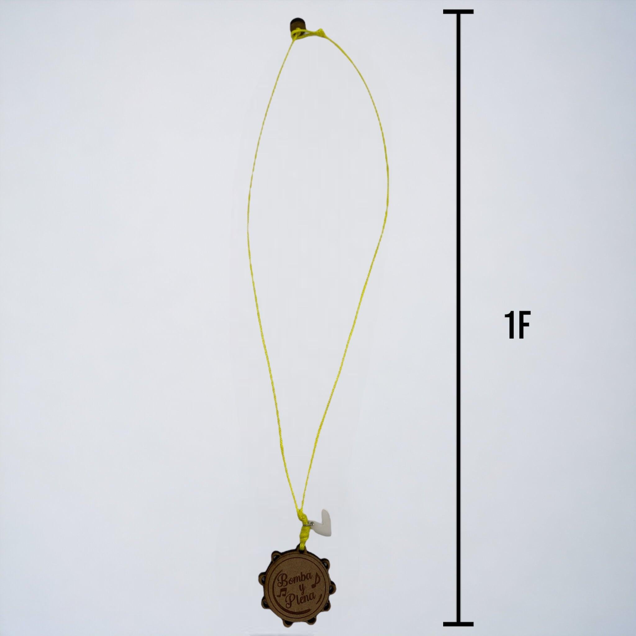 Artesanía en Madera - Collar Plenera ''Bomba y Plena'' *One Size*
