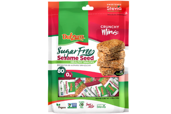 Dulzura - Bocaditos de Ajonjolí SUGAR FREE (Crunchy Sesame Seeds)