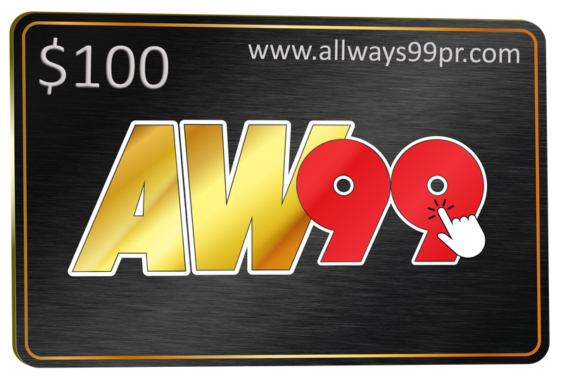 AW99 Gift Card [Digital}.