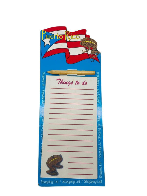 Souvenir de PR- Libreta de Apuntes ''Things To Do''.