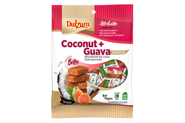 Dulzura - Coconut + Guava Snacks.