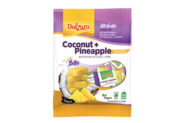Dulzura - Coconut + Pineapple Snacks.