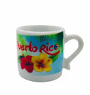 Souvenir Puerto Rico - Mini Tazitas Decorativas (1").