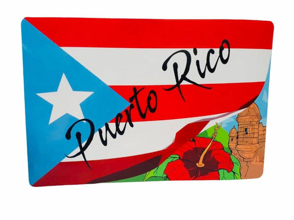 Souvenir Puerto Rico - Mantel Individual (17" x 11.5").