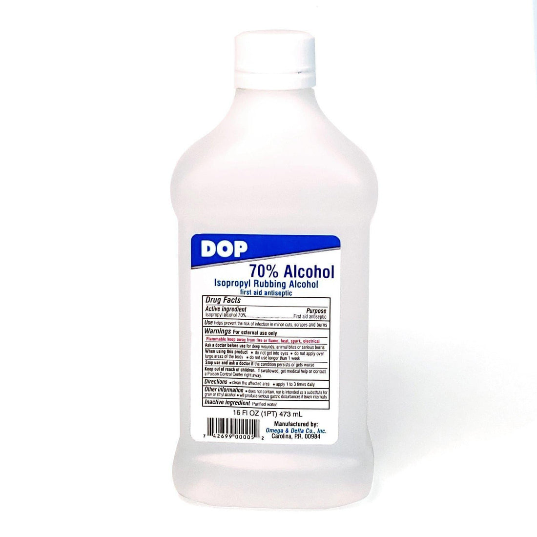 DOP - Alcohol 70% (No Shipping to USA).