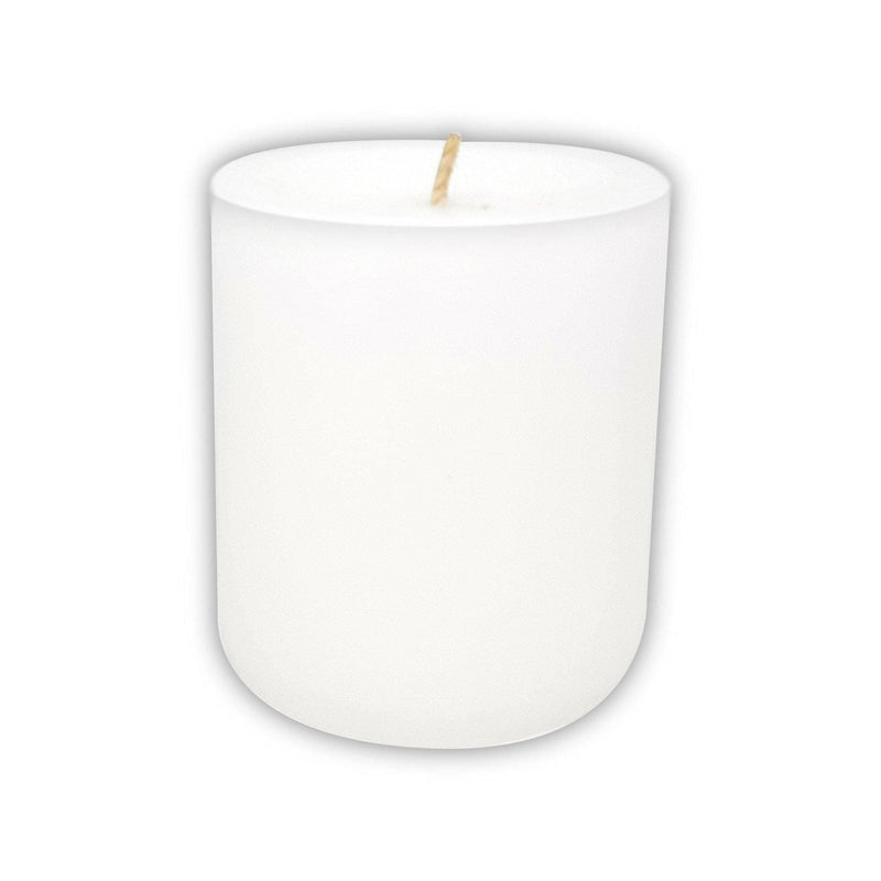 Vela Pilar Ancha sin Aroma (2.8" x 3").