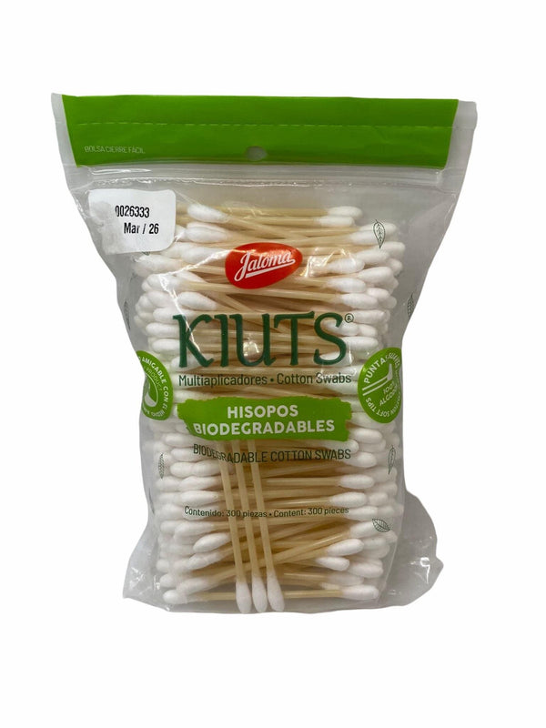 Cotton Swabs Biogradable (300 Piezas).