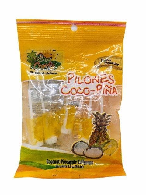 Oro Candy - Pilones Coco Piña.