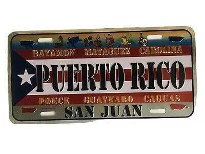 Souvenir Puerto Rico - Tablillas.