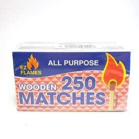 Fosforos Madera (250 Piezas) (2 Paquetes).