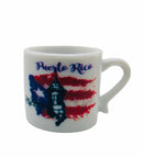 Souvenir Puerto Rico - Mini Tazitas Decorativas (1").