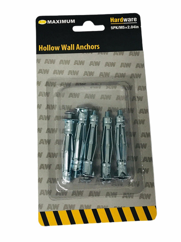 AW Maximum - Anclajes de Pared Metálico (5pcs).