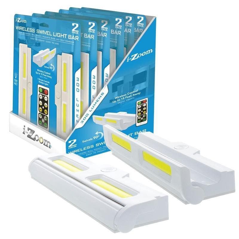 i-Zoom Barra de Luces Giratoria Wireless con Control Remoto.