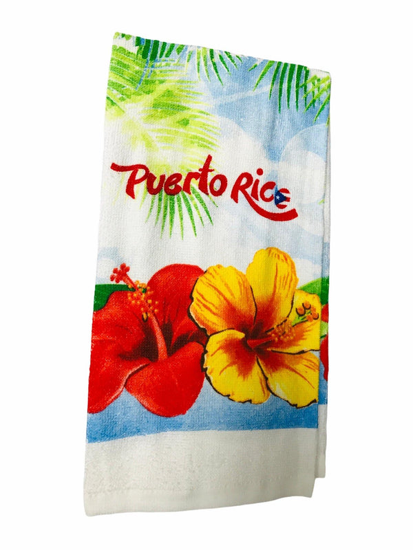 Souvenir Puerto Rico - Toalla de Cocina.