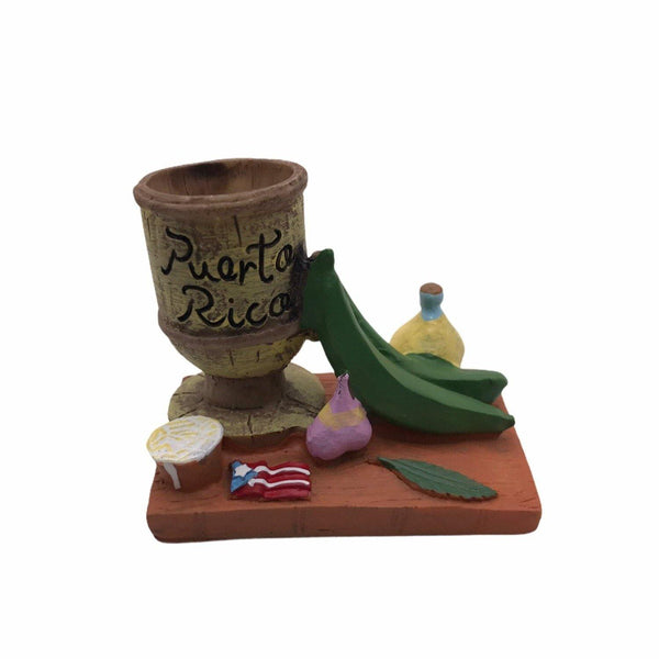 Souvenir Puerto Rico - Figura (3" x 2").