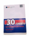 Hojas de Cuaderno.