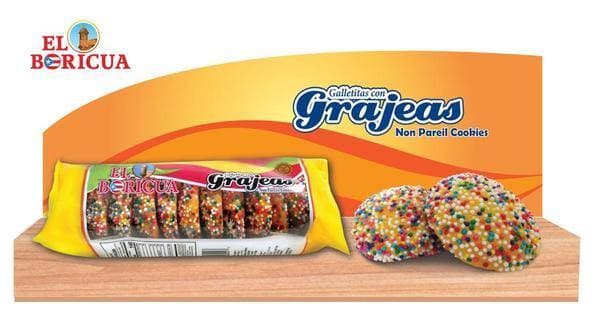 El Boricua - Galletas con Grajeas.