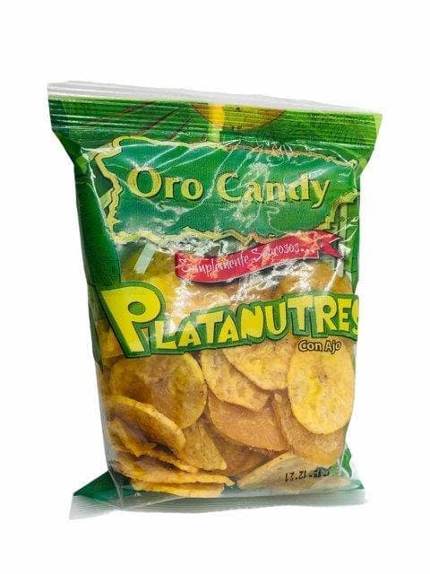 Oro Candy - Platanutres con Ajo.
