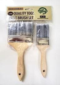 AW Maximum 2 PC Paint Brush Set (2" &4").