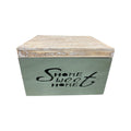 Caja Decorativa - "Home Sweet Home" (Mediano).