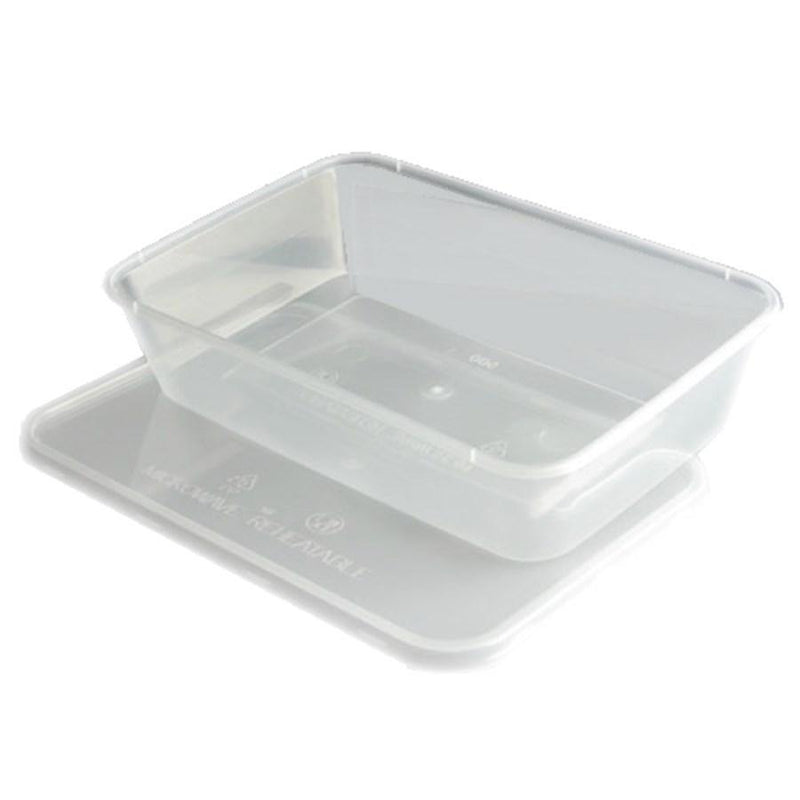 Food Storage Reausable & Disposable- 20 Containers (rectangular).