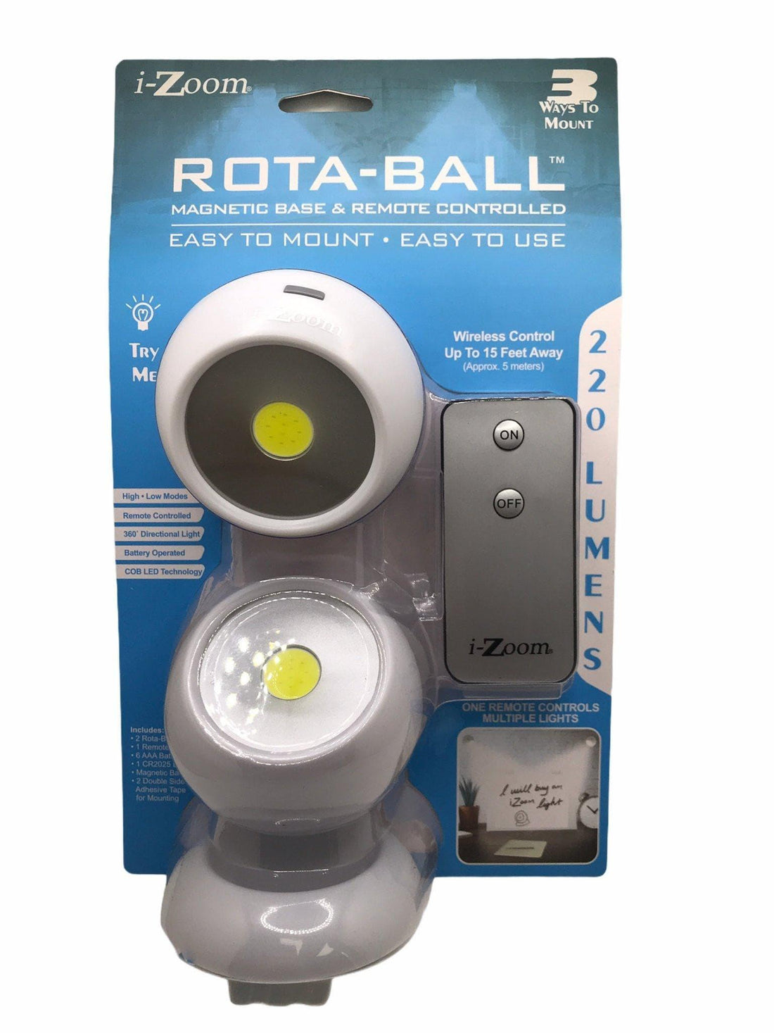 Mounted LED Lights.