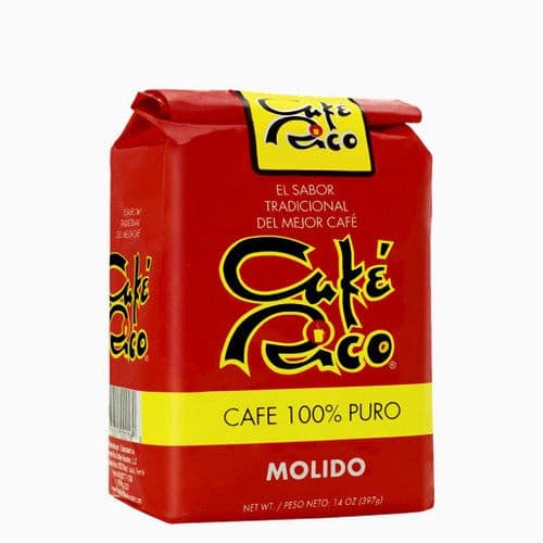 Café Rico Molido 14oz - 100% Puro.