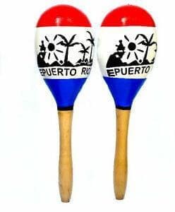 Souvenir de PR - Maracas en Madera (2 Piezas).