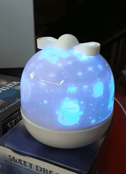 Sweet Dreams Rotating Lamp.